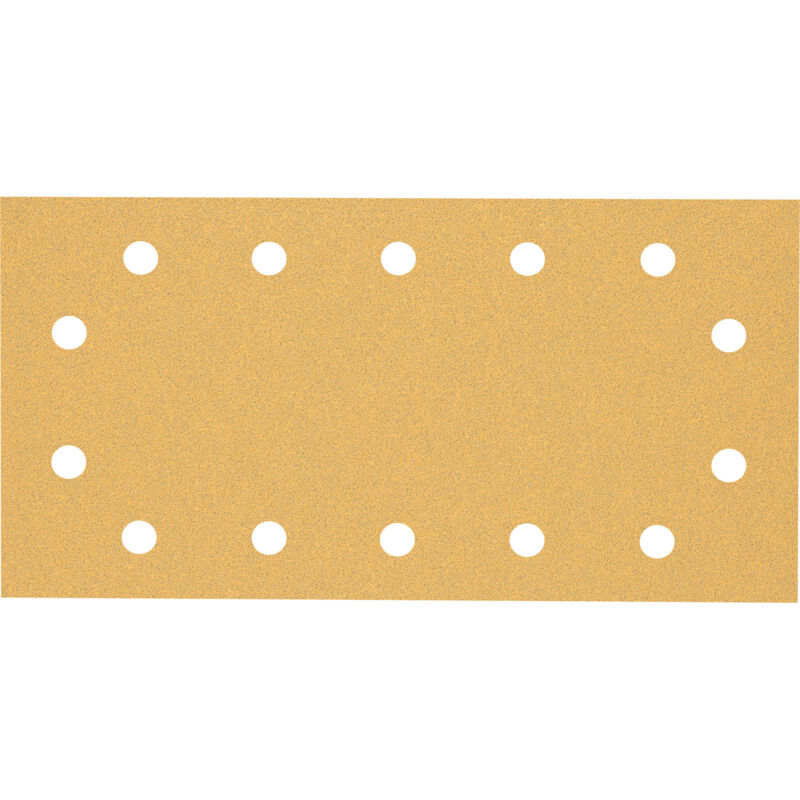 50x Expert C470 Papier abrasif à 14 trous pour ponceuses vibrantes 115 x 230 mm g 80 - 2608900944 - Bosch
