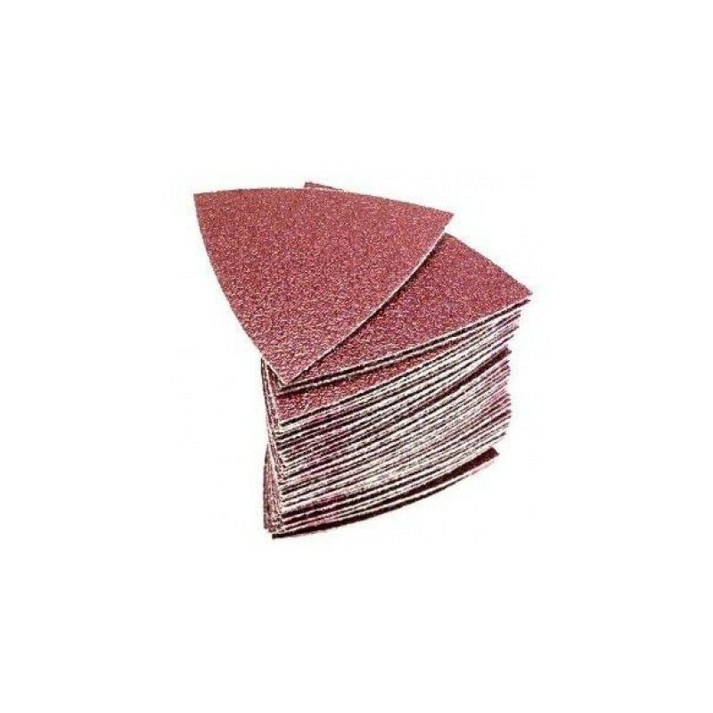 Fein - Abrasif en feuille non perforées pour multimaster GR.60/80/120/180/240 - 50 pièces - 63717082033