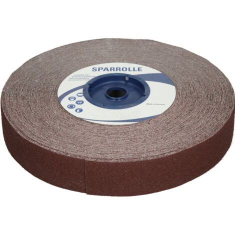 Feuille abrasive en rouleau économique 115 mm grain 40