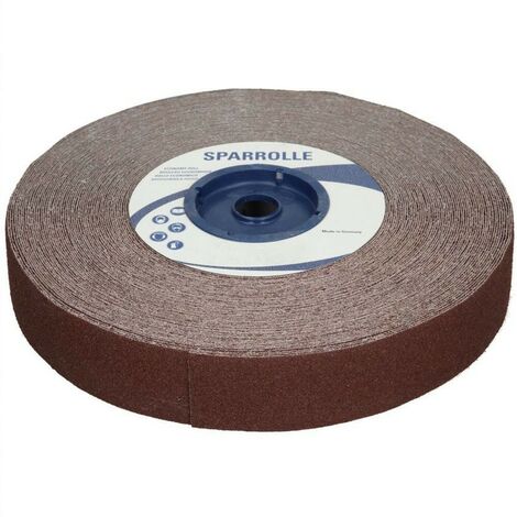Feuille abrasive en rouleau économique 115 mm grain 80