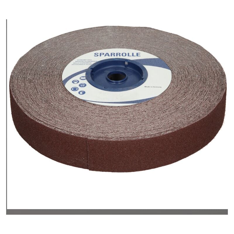 Feuille abrasive en rouleau économique 50 mm grain 150