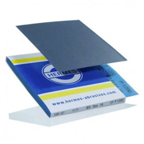 Feuille abrasive HERMES WS FLEX 16 à l'eau 230 x 280 mm G150