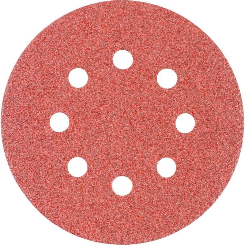 45017006 Feuille abrasive pour ponceuse excentrique Grain 60 (ø) 125 mm 25 pc(s) - Pferd