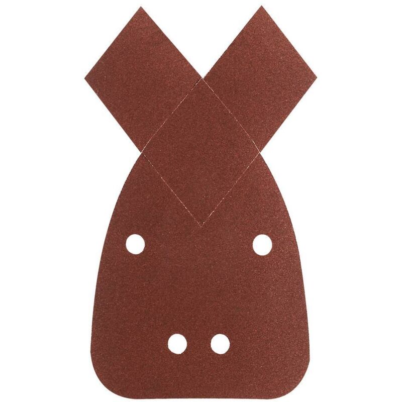 Feuille abrasive 95x135 mm G180 bois 4 trous velcro - vue 2