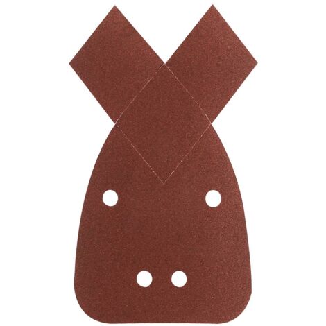 Feuille abrasive pour ponceuse Multi avec bande auto-agrippante, perforé Bosch Accessories 2609256A7