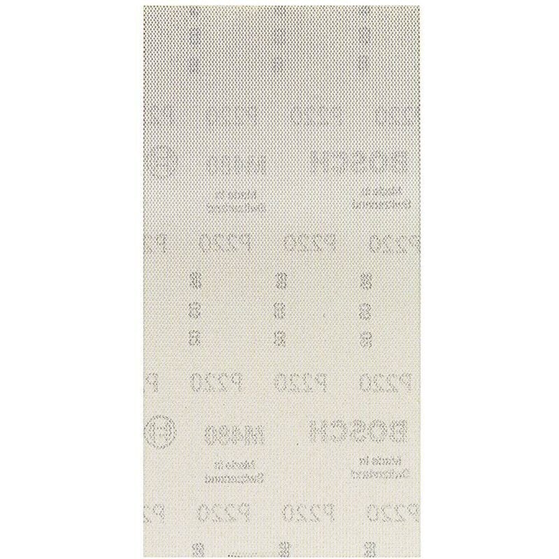 Accessories expert M480 2608900766 Grille abrasive pour ponceuse orbitale non perforé Grain 220 (l x l) 230 mm x - Bosch