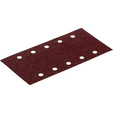 Feuille abrasive rectangulaire HERMES VC 152 VELOURS 93x178 mm Grain 60 - Pack 50