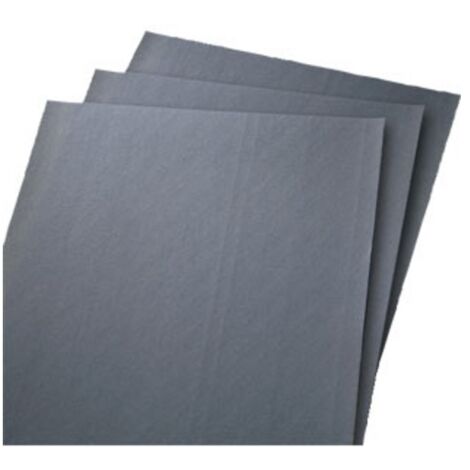 Feuille abrasive T489 - Dimensions : 230 x 280 mm - Grain 280 - NORTON