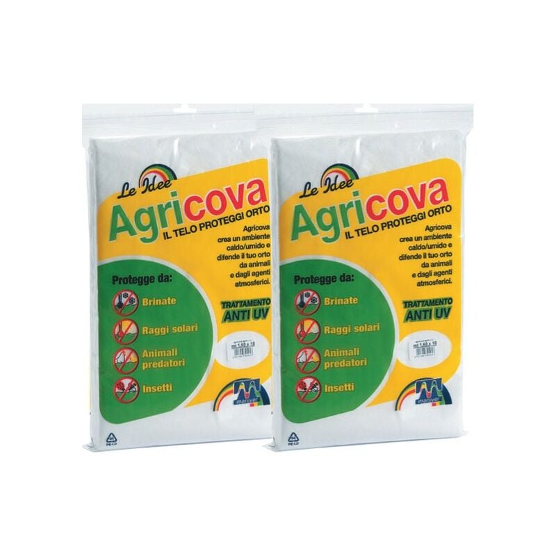 Capaldo - Feuille antigel Agricova mt.1,60x30 pour protéger les plantes et les légumes du gel - Salon