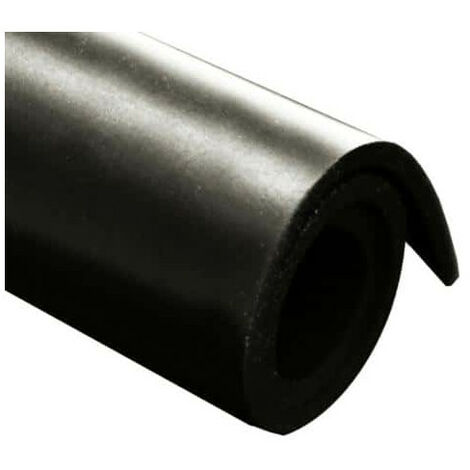 Feuille caoutchouc naturel 100x140 cm – Épaisseur 2 mm – Résistance à l'abrasion – Flexible jusqu'à -20°C