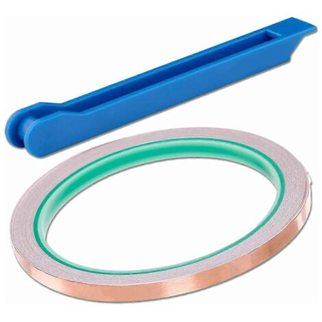 Feuille d'aluminium et ruban de cuivre pour vitrail - Idéal pour ajouter de la feuille d'aluminium