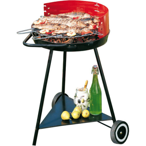 Feuille de barbecue Bambu Majorque 51 cm avec roulettes