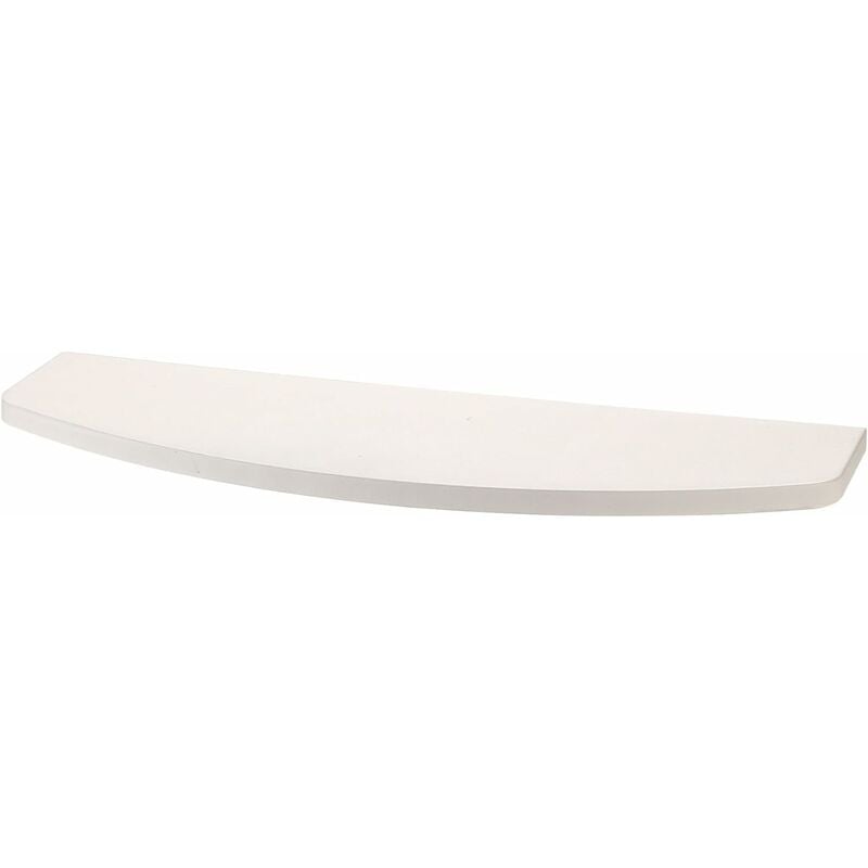 Feuille de bois truciolaire stonné, bordered on 3 sides white (cm 60x20x2) carton de 4 pièces