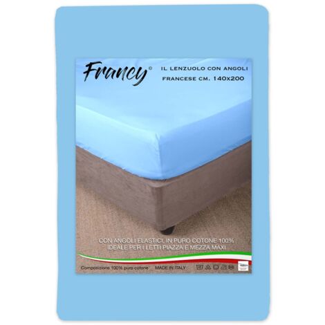 FEUILLE DE FRANCY AVEC COINS BLEU FRANÇAIS 1 ET UN DEMI-CARRÉ GRAND MAXI