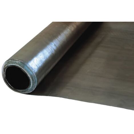 Feuille de plomb pur 99,95% – 1 x 5 m – Épaisseur 1 mm – Poids 60 kg en rouleau – Pour protection contre radiations – Koem