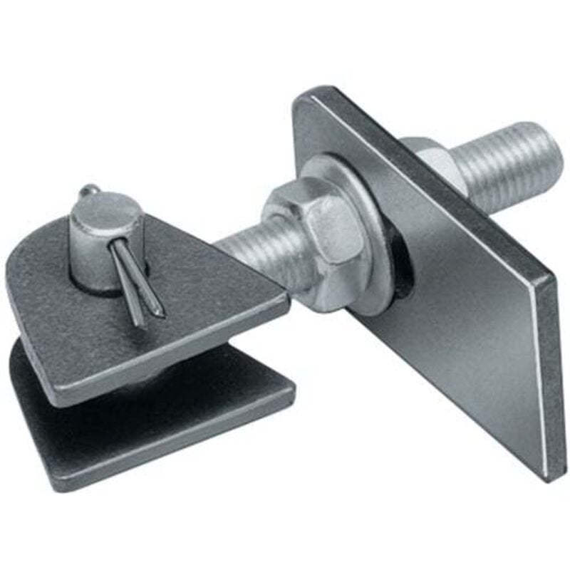 Alberts - gah Paumelle réglable 146x23x55x130x28x50x16x8mm sta brut Btl - 411138