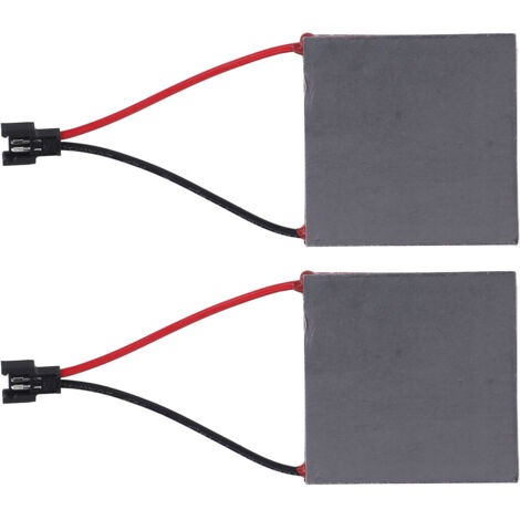 Feuille de production d'énergie pour ventilateur de cheminée, 2 pièces, réparation de remplacement de poêle à bois alimenté par la chaleur, résistant à 227 ℃