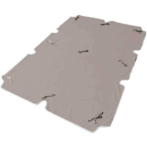 Feuille de rechange pour un jardin à 3 plans à bascule dans l'eau-polyester 165x112x1h cm  Tan