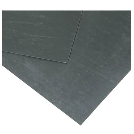 Feuille d'étanchéité RS PRO Fibre comprimée 750 x 500mm, Epaisseur 0.8mm Noir ( Prix pour 1 )