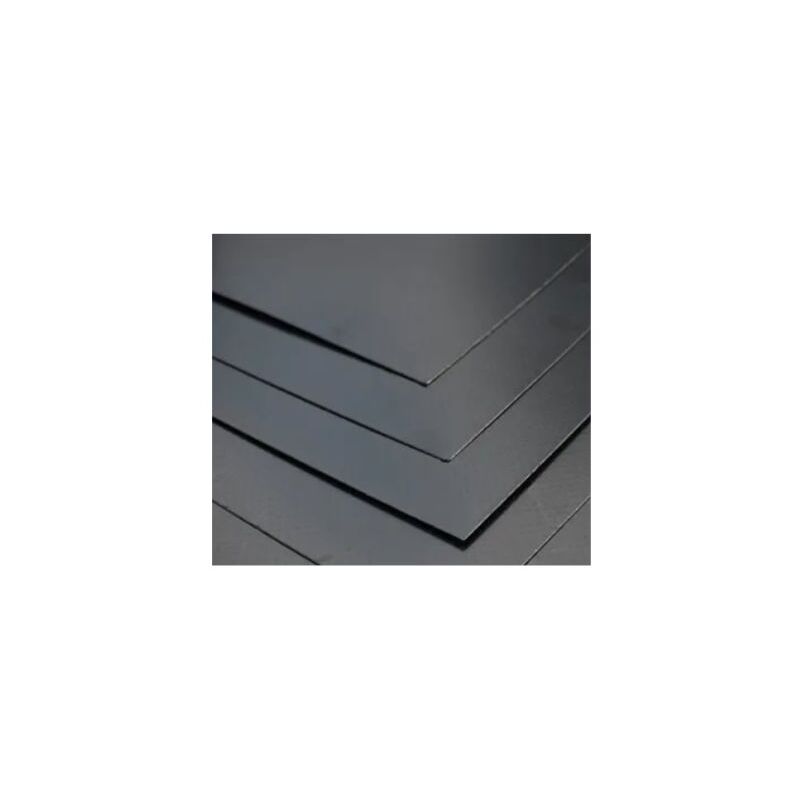 Feuille d'étanchéité Rs Pro Graphite 500 x 500mm, Epaisseur 2mm Noir ( Prix pour 1 )