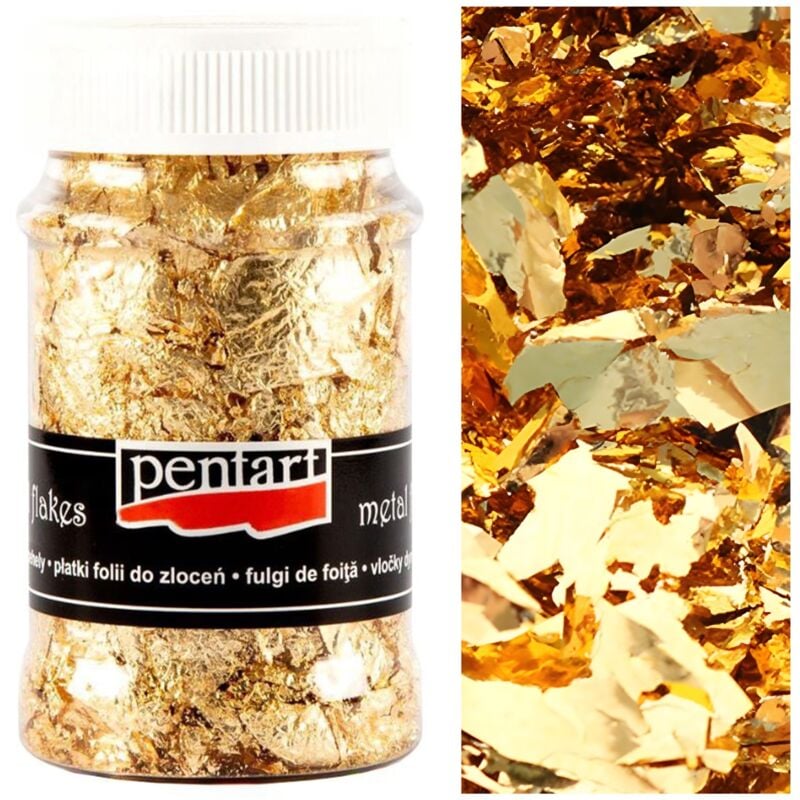 Feuille d'or GOLD Pentart szlagmetal découpage M9 No. 9 100ml