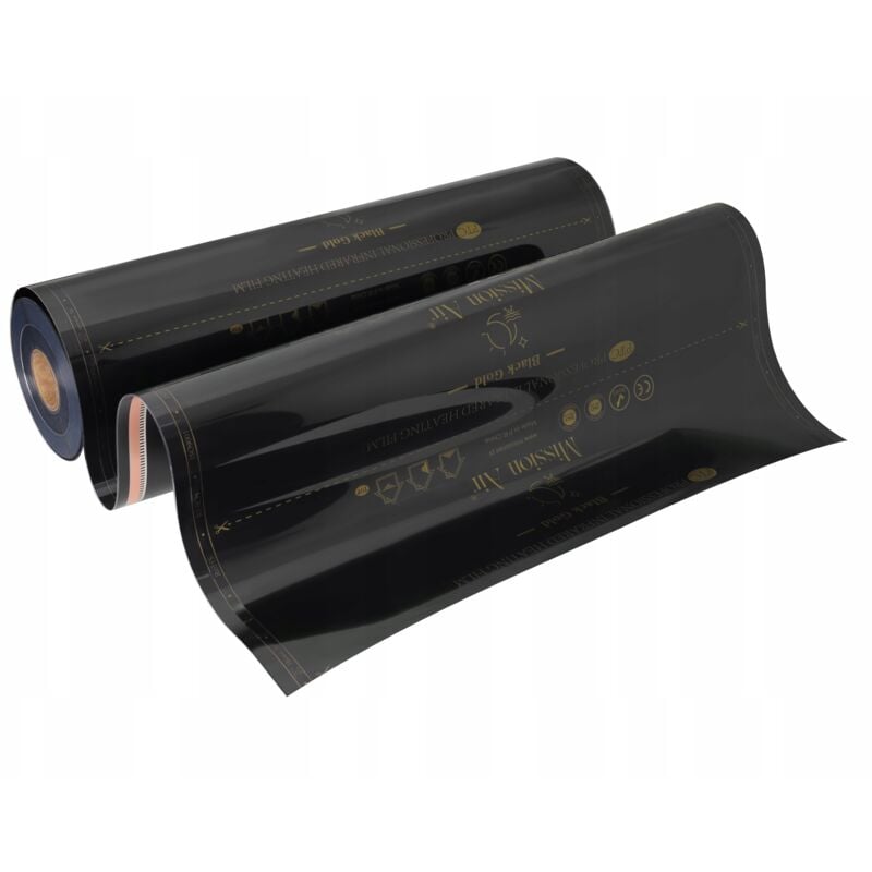 Feuille infrarouge Black Gold 100cm 160W/m² 1 mètre