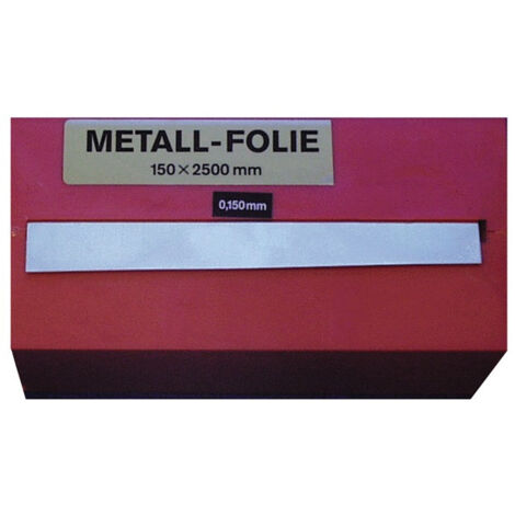 Feuille métallique épaisseur 0,300 mm acier longueur 2500 mm largeur 150 mm