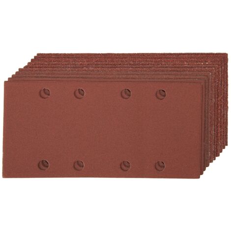 Lot De 50 Feuilles Abrasives + Bloc De Ponçage - Grains 80, 120, 180, 240, 400 - Pour Bois, Métal, Peinture, Ponçage Humide/sec