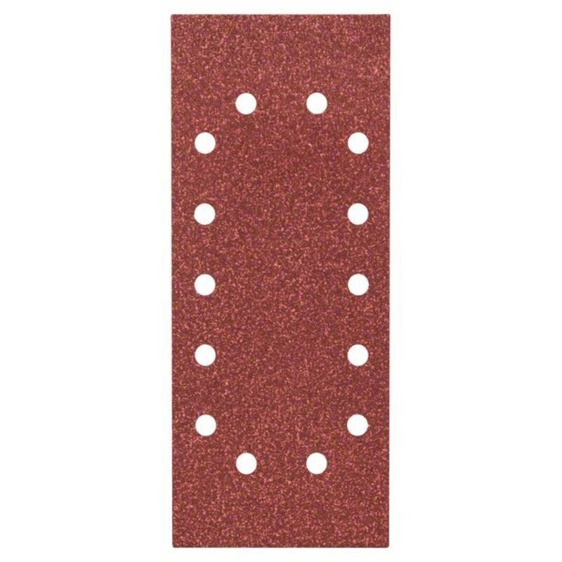 Feuille abrasive 115x280 mm G60 RW 14 trous fixation étrier - vue 3