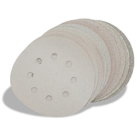 Feuilles abrasives Premium - FUXTEC - pour ponceuse rotative FX-E1RS20 (10 pces)
