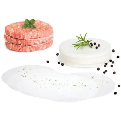 Feuilles de Papier sulfurisé - Non spécifié - Ø 13 cm - Lot de 1000 - Antiadhésif - Pratique pour Hamburger