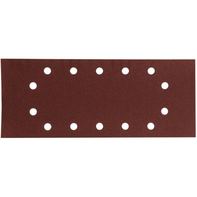 Makita Feuilles rectangulaires abrasives 115x280 mm 5 + 5 + 2 + 2 trous P 33065