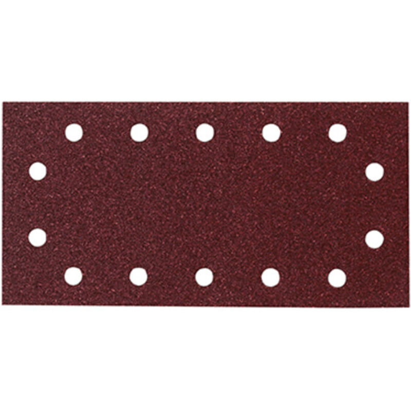 Makita Feuilles rectangulaires abrasives 115x280 mm 5 + 5 + 2 + 2 trous P 33071