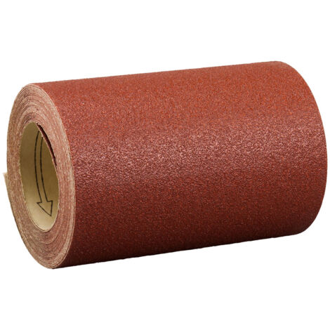 FEUILLES RECTANGULAIRES ABRASIVES EN ROULEAU 115 MM X 5M GRAIN 80 - MAKITA - P-38124