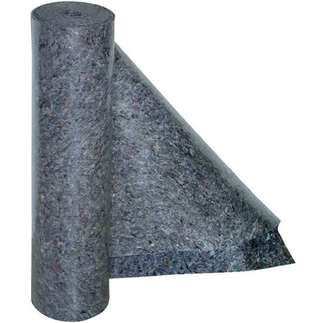 Feutre de protection/de couverture L. 25 x l. 1 m poids env. 220 g/m² Rouleau