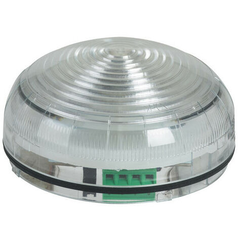Feux à LED petit modèle pour signalisation lumineuse - 2500 candelas haute luminosité - orange, rouge, vert LEGRAND 041389