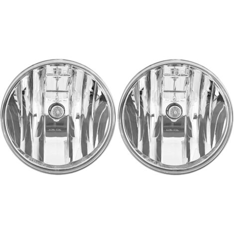 Feux antibrouillard pour pare-chocs, GM2593161, économie d'énergie, bonne dissipation de la chaleur, lentille transparente, remplacement étanche pour modification GMC Sierra, 2 pièces