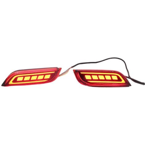 Feux arrière de pare-chocs arrière de voiture avec clignotants dynamiques à LED pour--