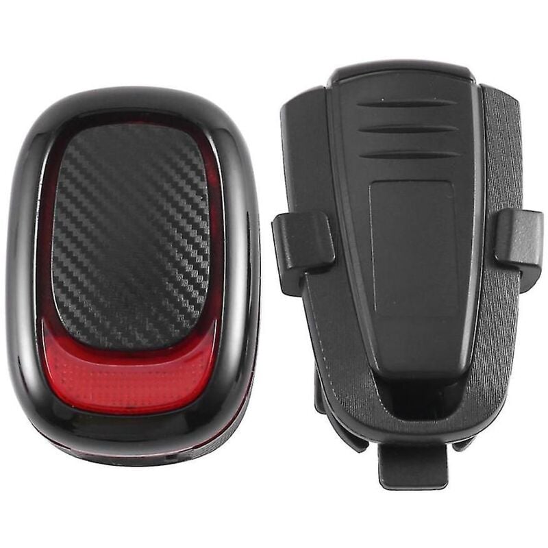 Fei Yu - Feux arrière de vélo avec alarme de vélo 115 dB, feux arrière à détection de freinage automatique rechargeables par usb pour