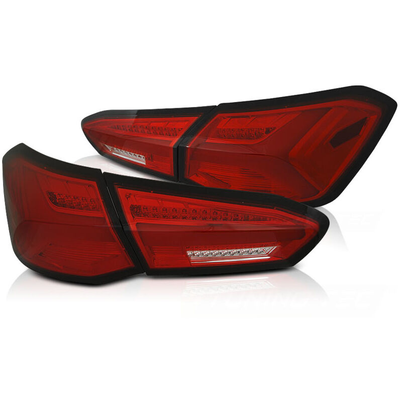 Viking Choice - Feux arriere ford focus 4 hatchback 2018-2021 - led rouge