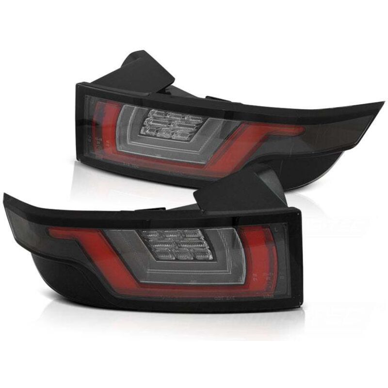 Viking Choice - Feux arriere land rover range rover evoque 11-18 rouge clair noir led