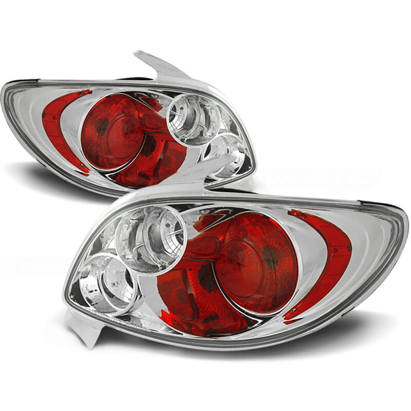 Viking Choice - Feux arriere peugeot 206 berline - chrome