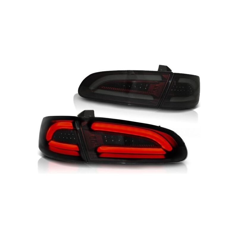 Viking Choice - Feux arriere seat ibiza 04 02 -08 bande led rouge fumee - Fumée