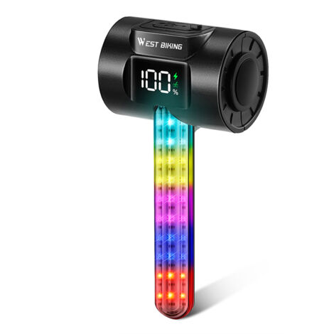 Feux arrière séquentiels intelligents pour vélos, feu de navigation IPX4, feux de freinage, feux de signalisation pour la conduite de nuit, modèles intelligents colorés.