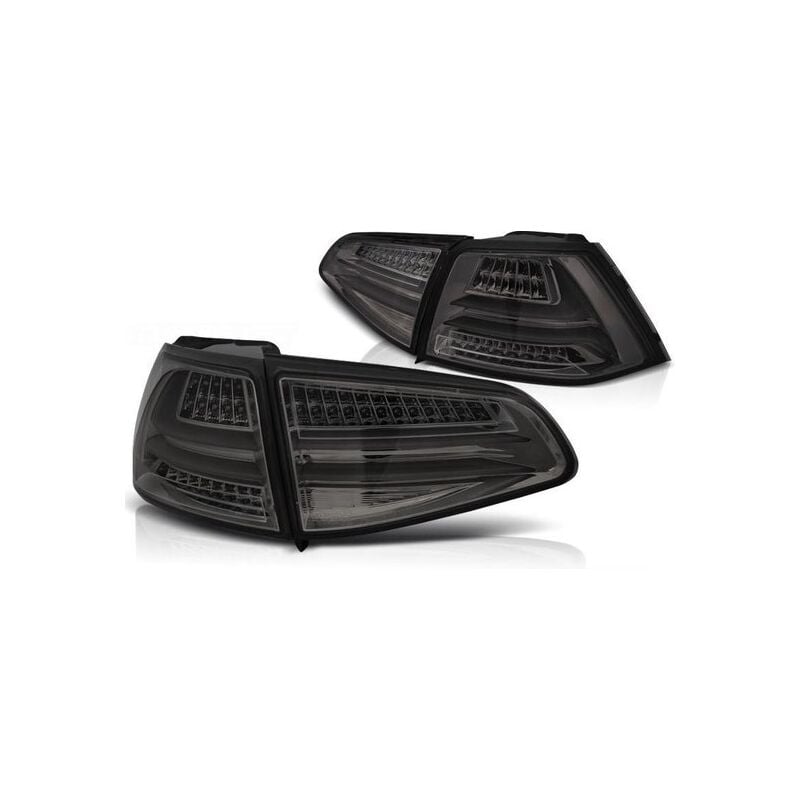 Viking Choice - Feux arriere vw golf 7 13-17 bande led fumee - Fumée