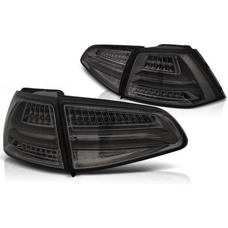 Feux arriere VW GOLF 7 13-17 BANDE LED FUMEE
