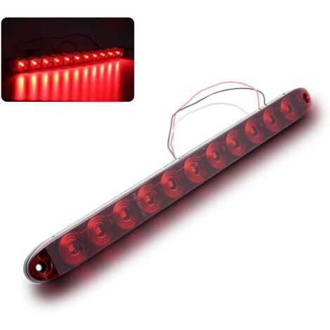 FEUX ARRIERES FOURGON OU REMORQUE DROIT ET GAUCHE, universel 12V 11 LED