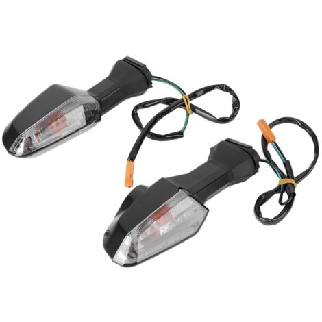 Feux clignotants LED fumés pour KAWASAKI Z250 et Z750R