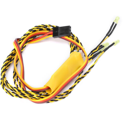 Feux clignotants universels pour voitures RC, ensemble d'éclairage de liaison pour modèles de crawler et drift
