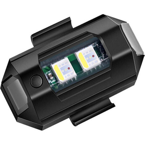 Feux d'avion clignotant moto locomotive batterie électrique voiture vélo feux nuit navigation veilleuses feux d'avertissement